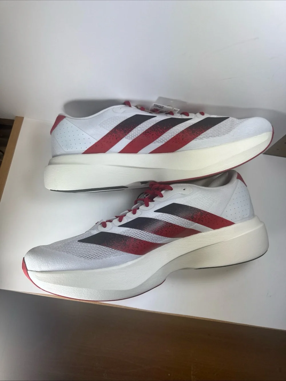 Adidas Adizero Evo NC State Men's Size 15 Lightweight Running Sneakers